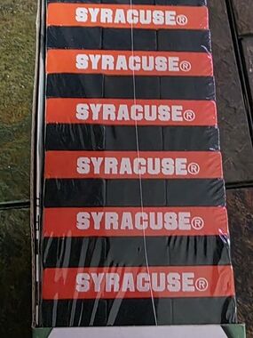 Syracuse® Black and Orange Table Top Stackers